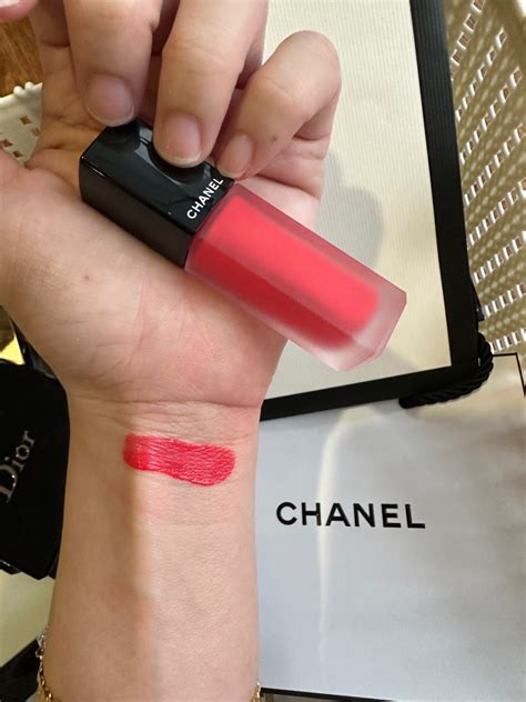 chanel rouge allure ink 144